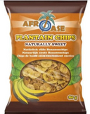 AFROASE Plantain Chips Naturally Sweet