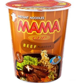 MAMA Instant Noodles Beef Cup